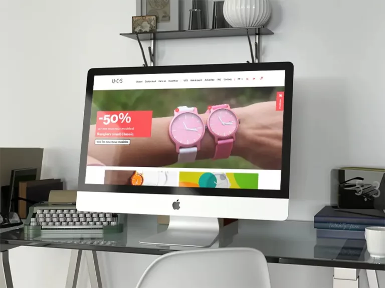 Site internet UCSSHOP
