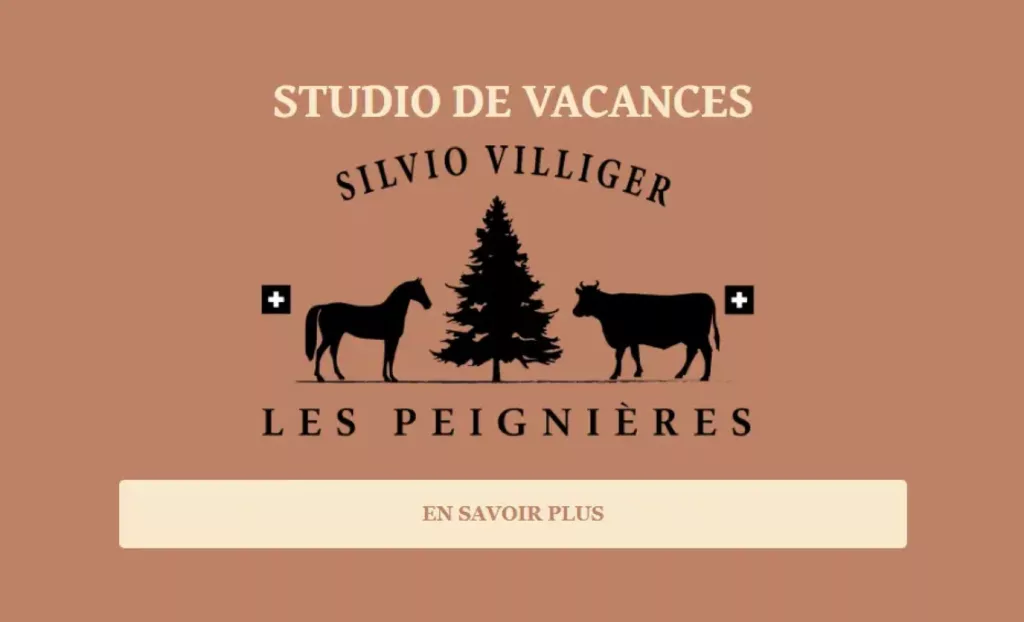 Ajout de l’appartement de vacances à la ferme des Peignières