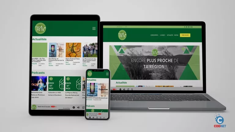 Nouveau site pour une webradio vaudoise !